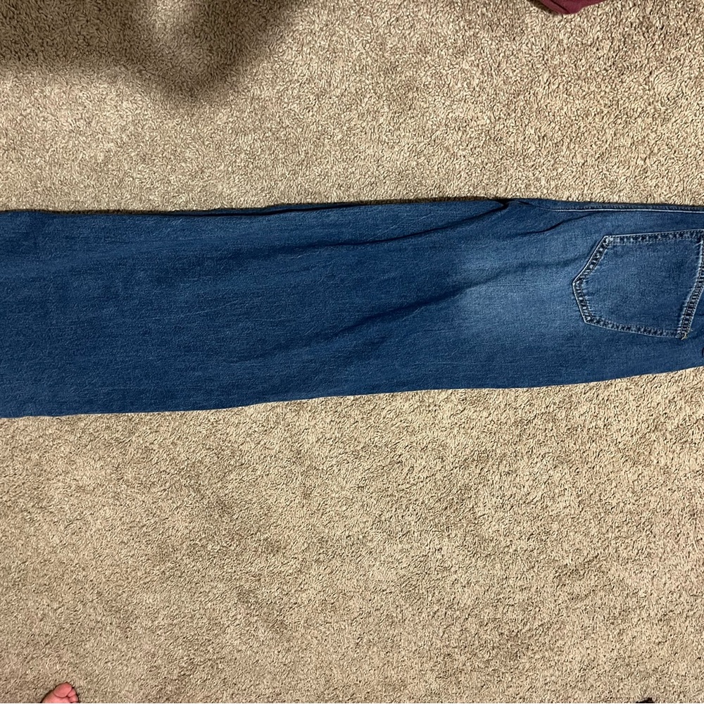 SO wide leg Dark Blue Jeans - Picture 3 of 3